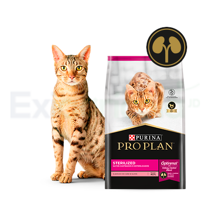 Pro Plan sterilizados gatos castrados o esterilizados 3kg