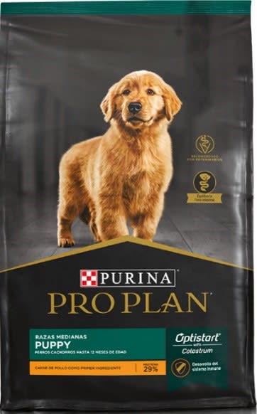 Pro Plan Puppy Razas medianas cachorros hasta 12 meses