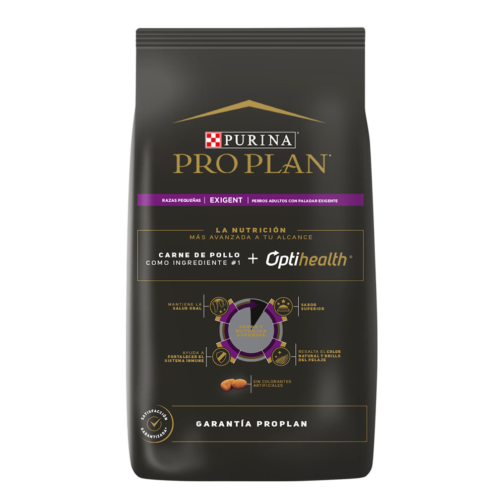 Pro Plan exigent adultos razas pequeñas 3kg