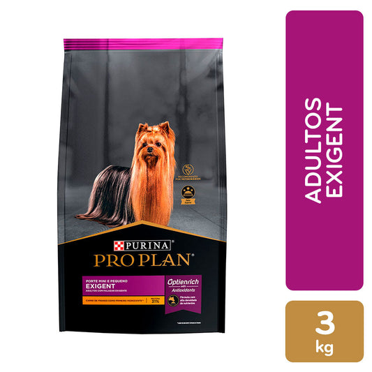 Pro Plan exigent adultos razas pequeñas 3kg