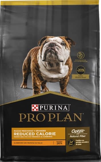 Pro plan reduce calorias razas medianas y grandes 3 kg