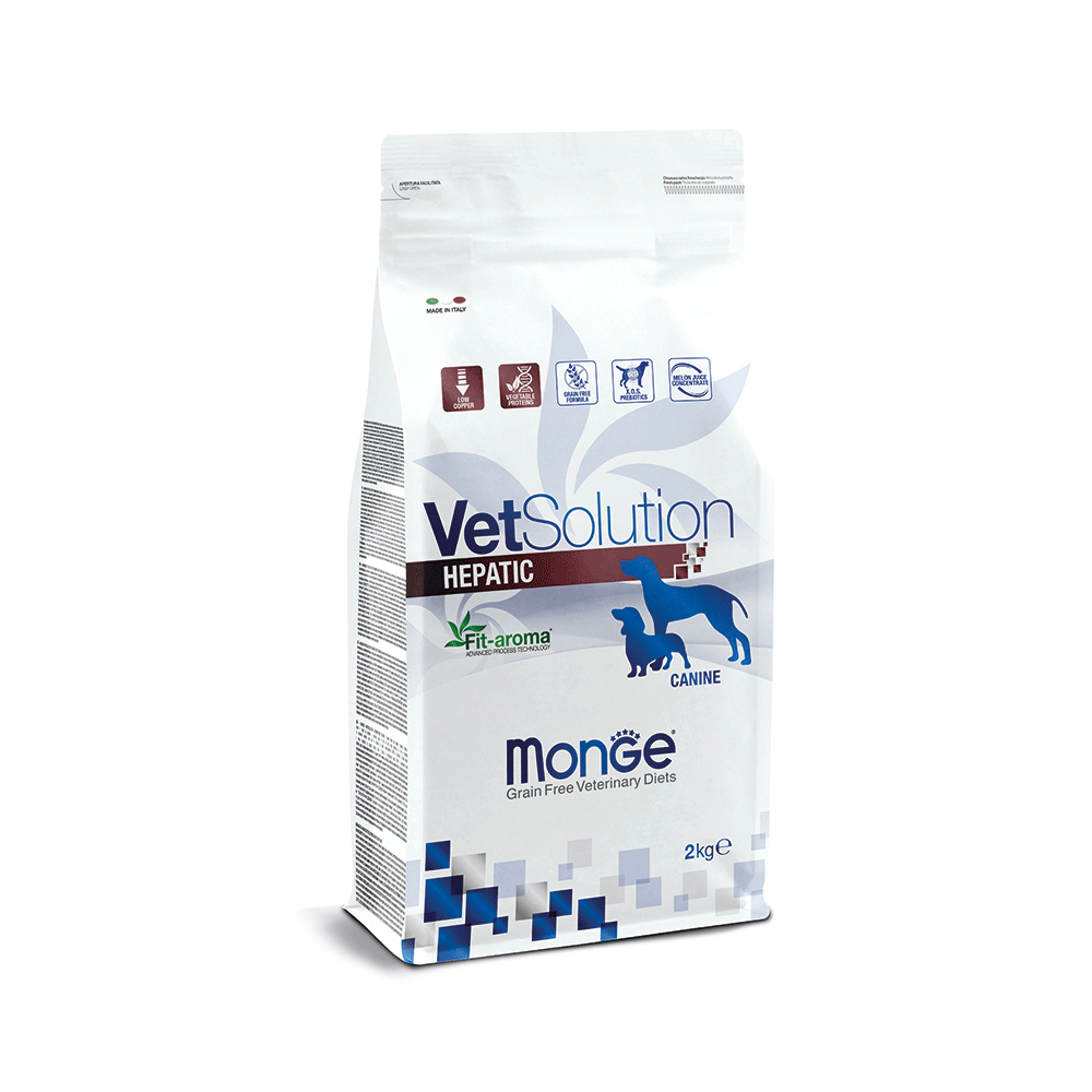 Vet solution hepatic canino 2kg.